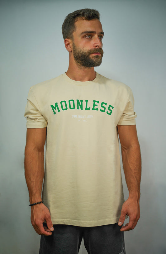 Oversized T-shirt Moonless To Front- OffWhite