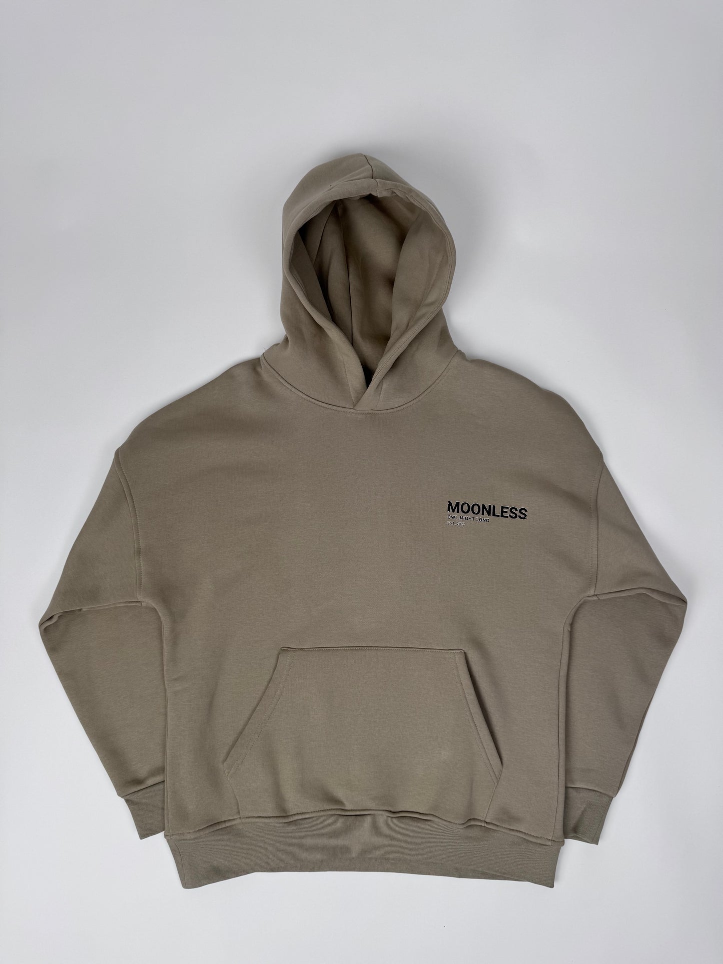 Oversize Camel Moonless Hoodie