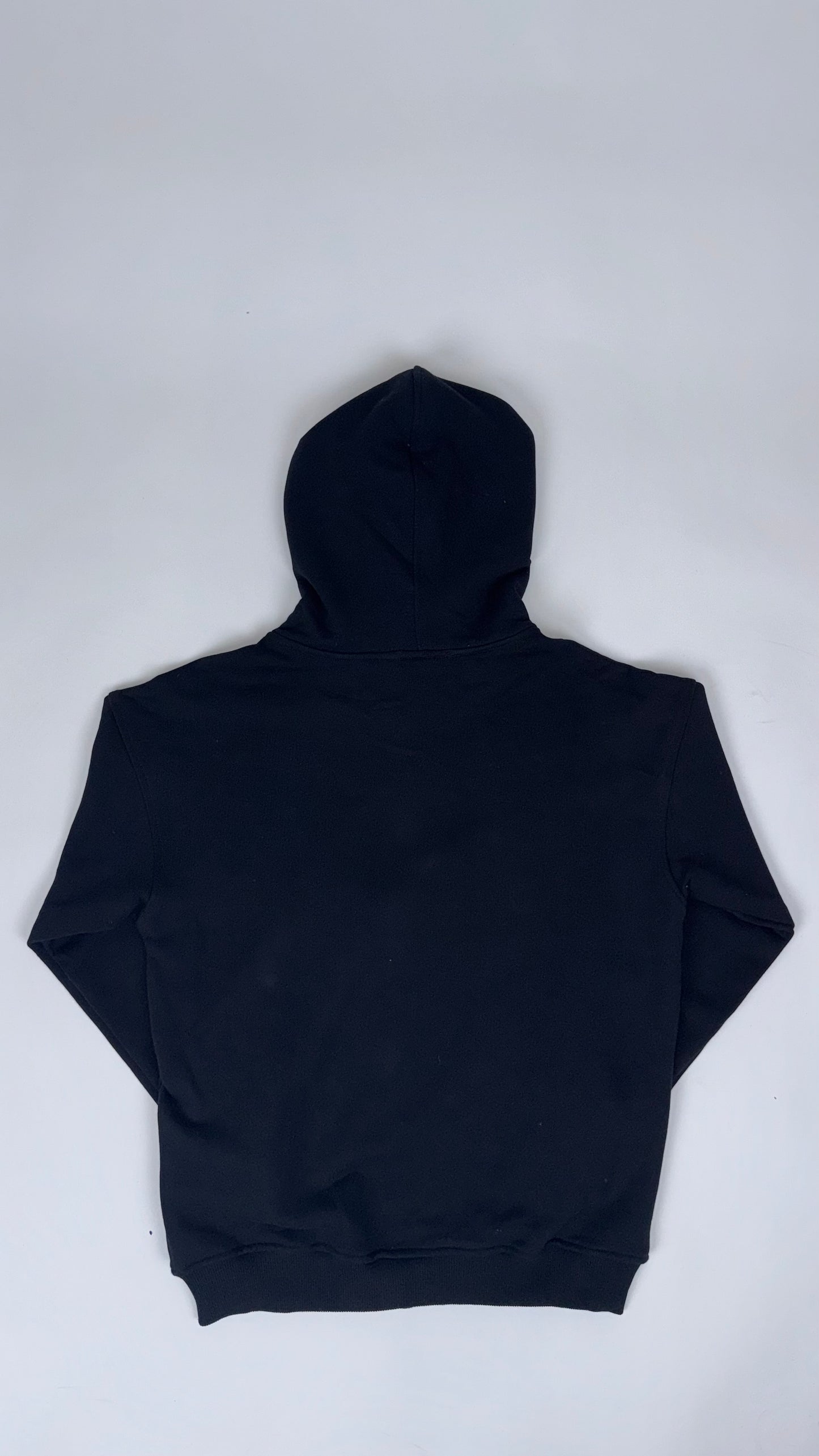 Black Moonless Zipper Hoodie