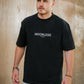 Oversized T-shirt Moonless To front - Black